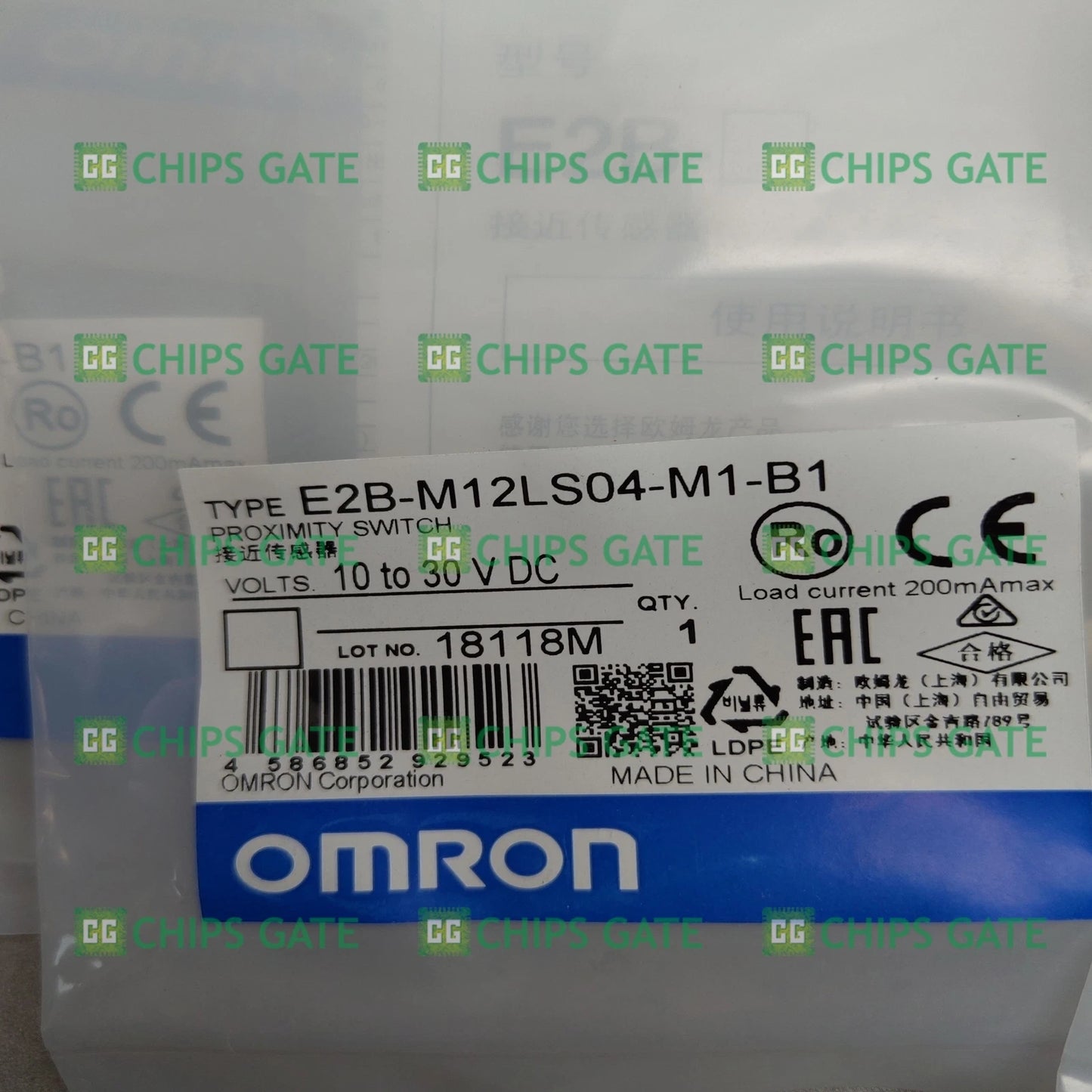 1PCS   Omron E2B-M12LS04-M1-B1 Fast Ship #P