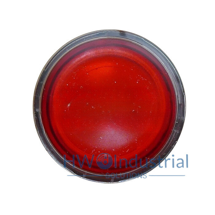 1PC Flat Head with Light Red Button Head ZB4BW343 ZB4-BW343