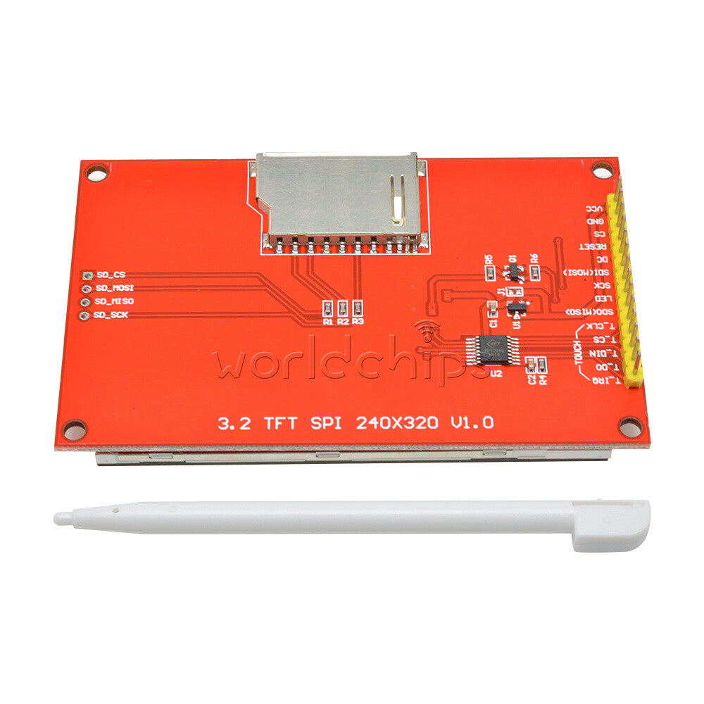 3.2" Inch 320*240 SPI Serial TFT LCD Module Display Screen ILI9341 Touch Panel