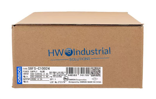 Omron 100-120/200240VAC S8JC-Z switch power supply S8FS-C10024 100W 24VDC 4.5A