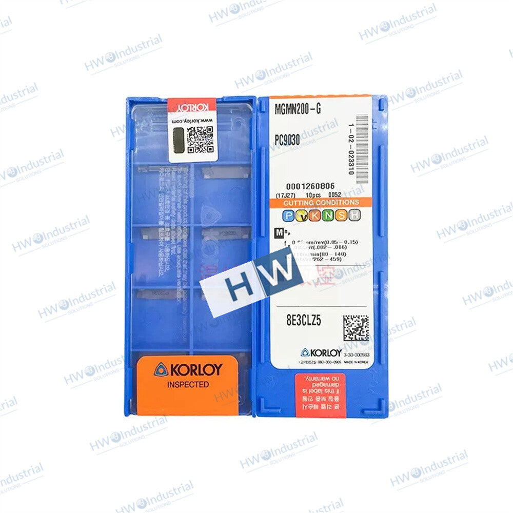 10piece/Box MGMN200-G MGMN250-G  MGMN300-G PC9030 KORLOY CNC Blade
