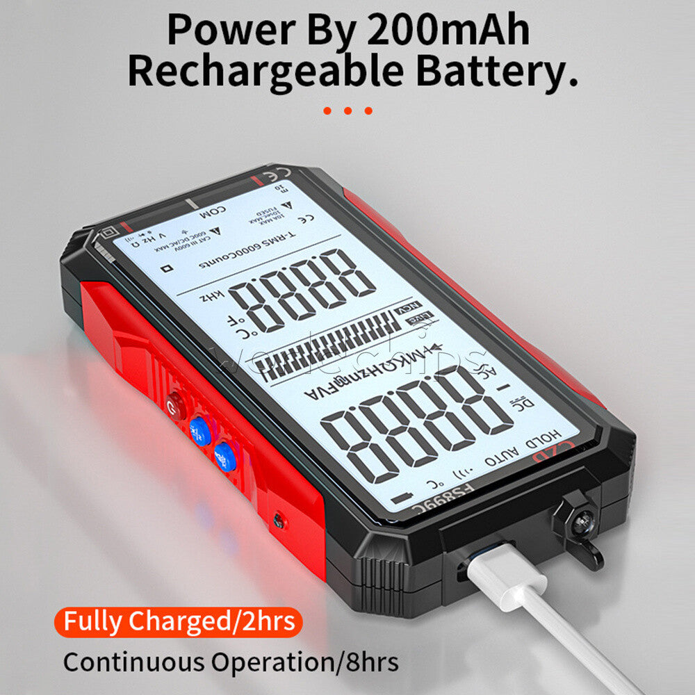 CZD-FS899C Digital Multimeter Auto AC/DC Voltage Current Frequency Meter