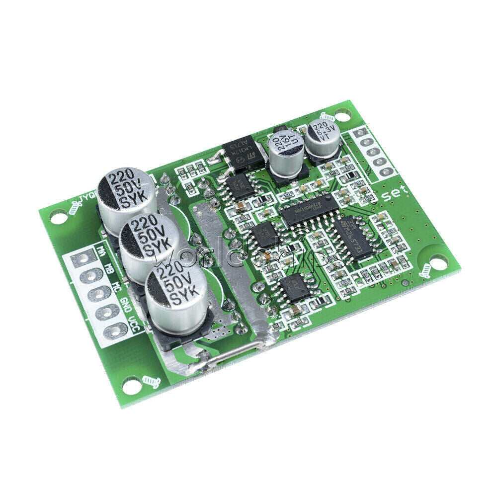 Brushless Motor PWM Control Controller Balanced BLDC Driver Board DC 12V-36 500W