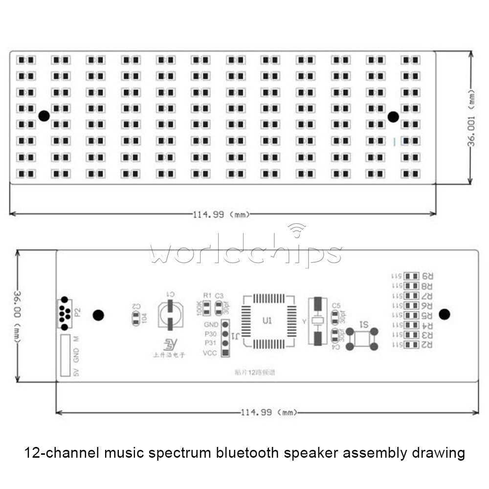 BT Speaker Production and Assembly Electronic Welding Kit Teaching Practice DIY