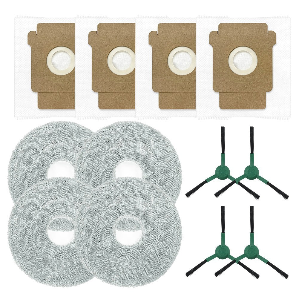 For Roomba Plus 405 For Combo Vacuum Side Brush Mop Cloth Dust Bag Kit