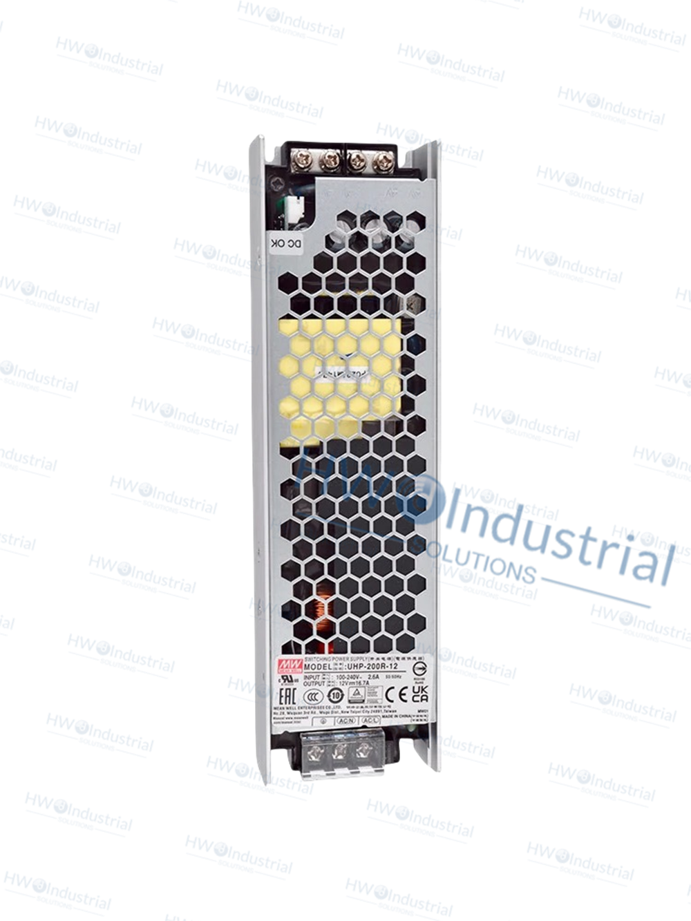 1/piece UHP-200R-12 12V 16.7A MEAN WELL Switching Power Supply