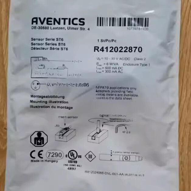 1pcs AVENTICS R412022870 Magnetic Switch with Cable Fast delivery