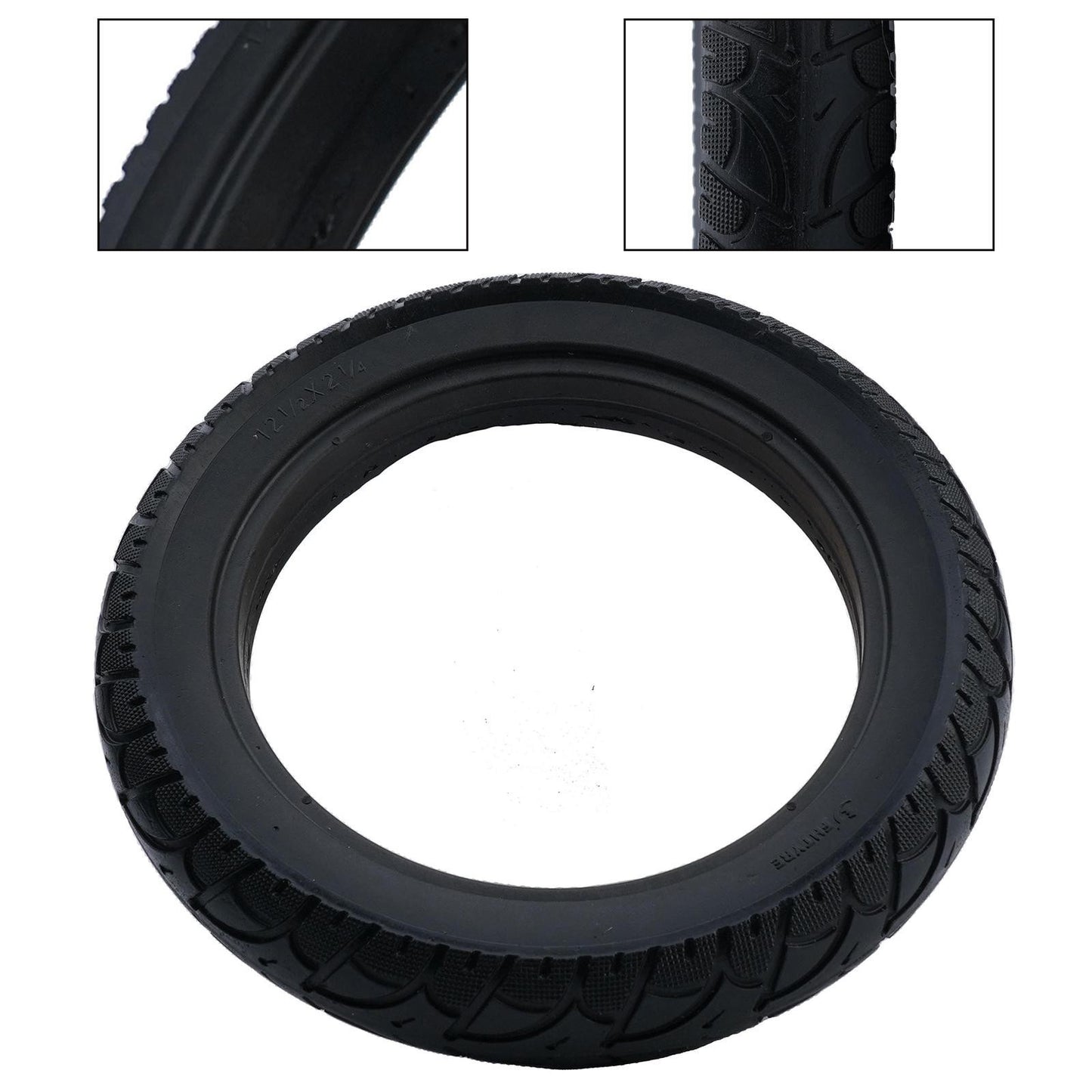For E-Bike Solid Tyre Solid Tyre For Electric Scooter 12 Inch E-bike Solid Tire