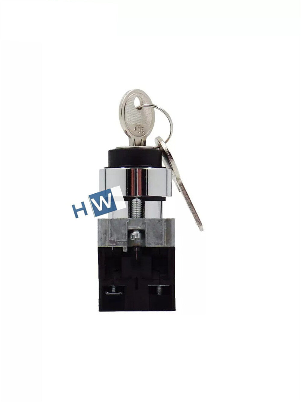 2/Piece  Key Selection Switch XB2-BG23C XB2BG23C 2NO 2-gear Self-locking