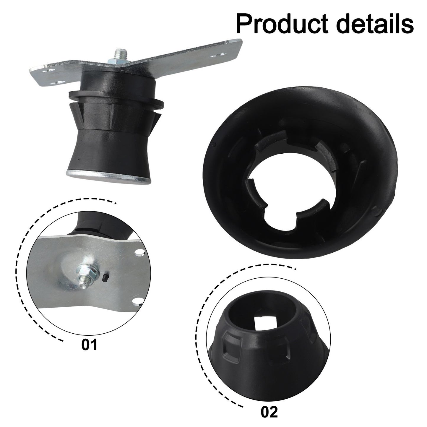 For Your Vehicle Rear Door Stop Retainer Magnet BK31V247B40CB for Transit