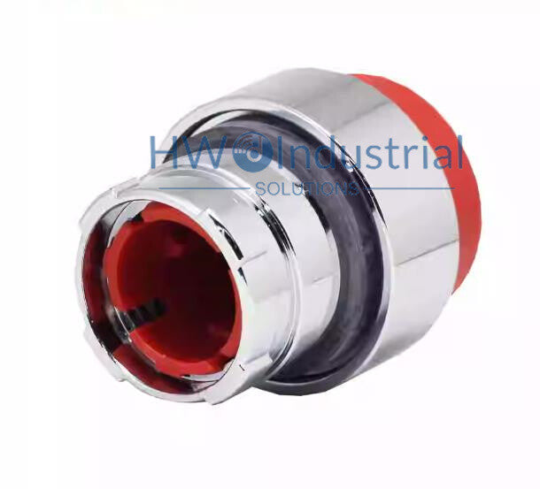 1PC Raised Red Button Head ZB2-BL432C ZB2BL432C White Circle