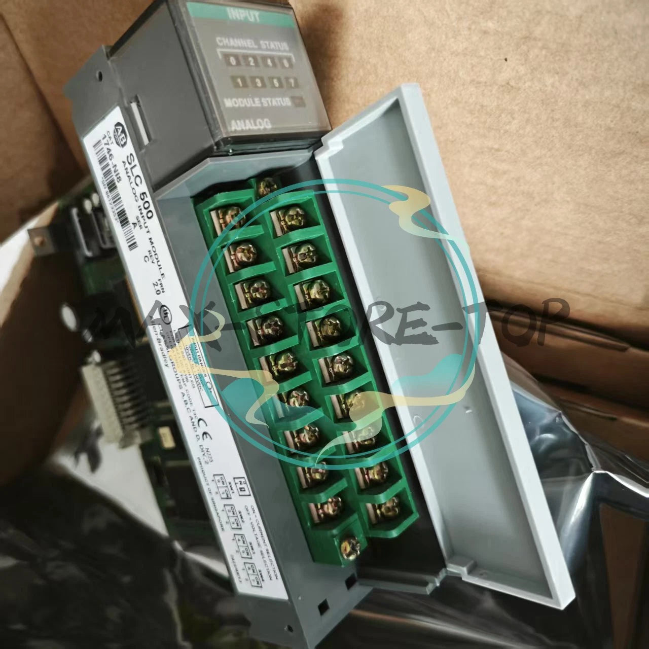 1 PCS  Sealed AB 1746-NI8 SER A SLC 500 Analog Input Module 1746NI8 In US