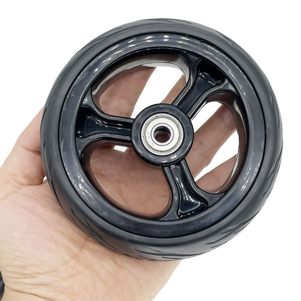 Reliable 5 Inch Solid Rubber Tyre with Rear Wheel Hub for Electric Scooter