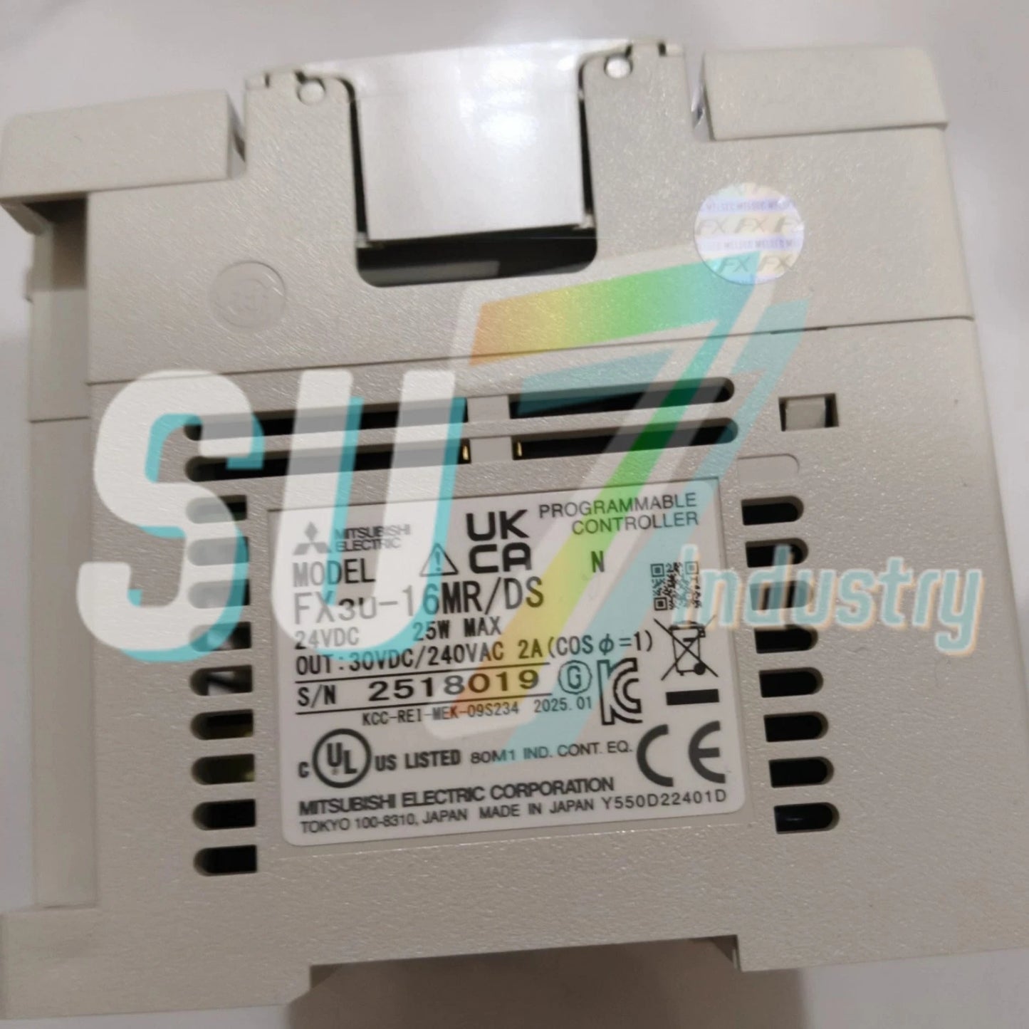 Mitsubishi FX3U-16MR/DS PLC module FX3U16MRDS#1pcs