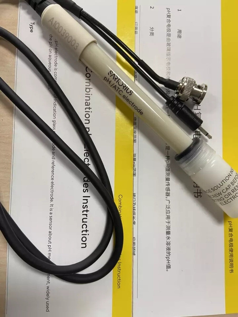 1pcs Sartorius Three-in-one Electrode PY-ASI for Acidity Meter PB-10/PB-21