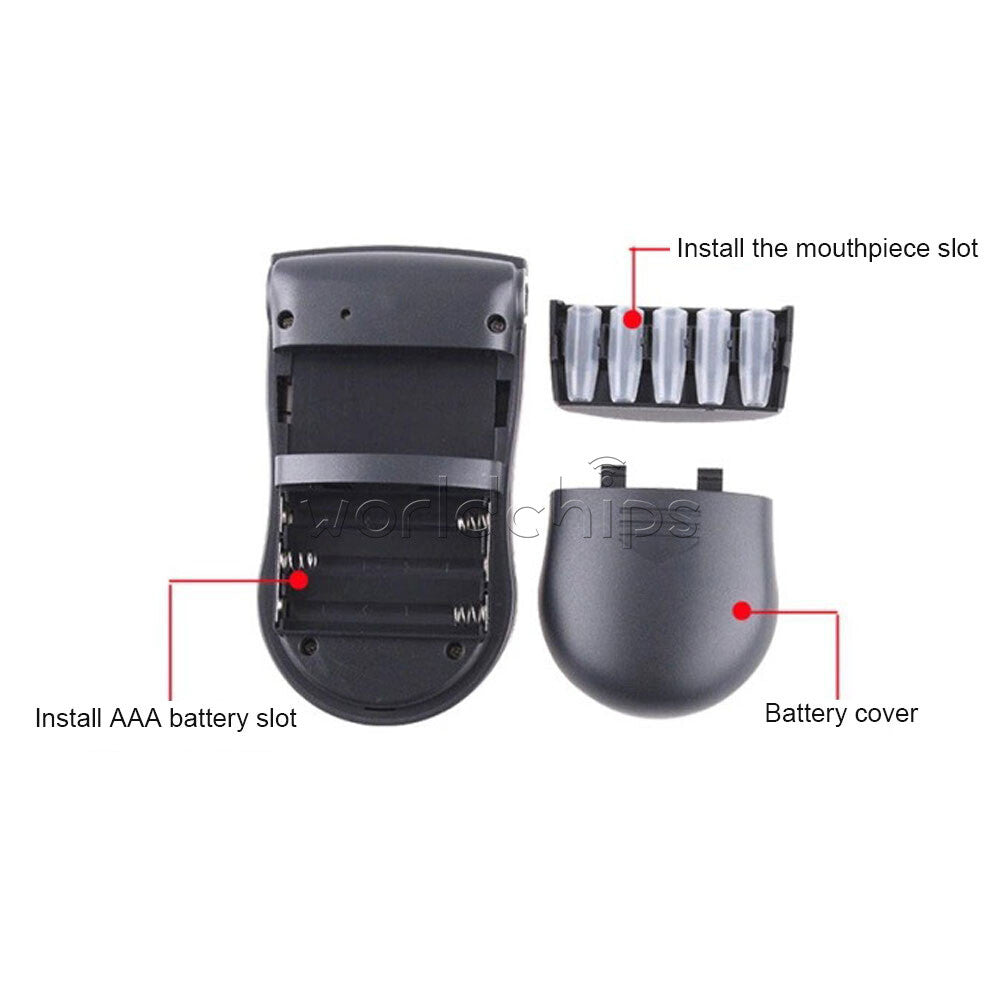 Portable Digital LCD Breath Alcohol Tester Breathalyzer AT-818 Alcohol Detector