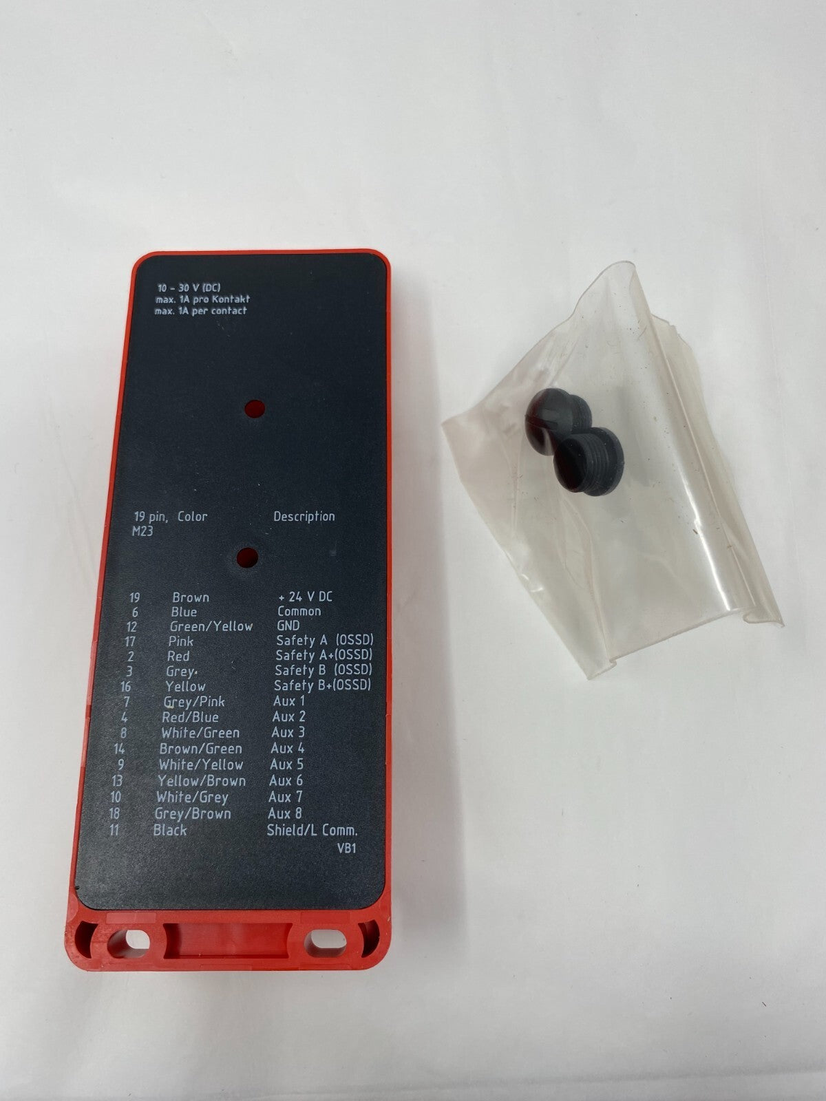 For Allen-Bradley 898D-P88RT-M19 Safety Wired Distribution Box 8-Ports LED