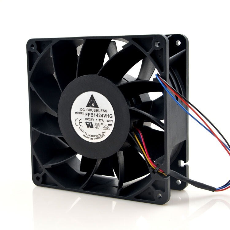 1/piece Delta FFB1424VHG 14050 14CM 24V 1.37A 4-wire inverter cooling fan