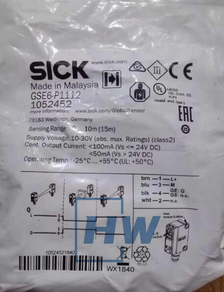 1PC  Diffuse Reflection Sensor GL6-P1111 GL6-P1112 GL6-P1212 GL6-P1211