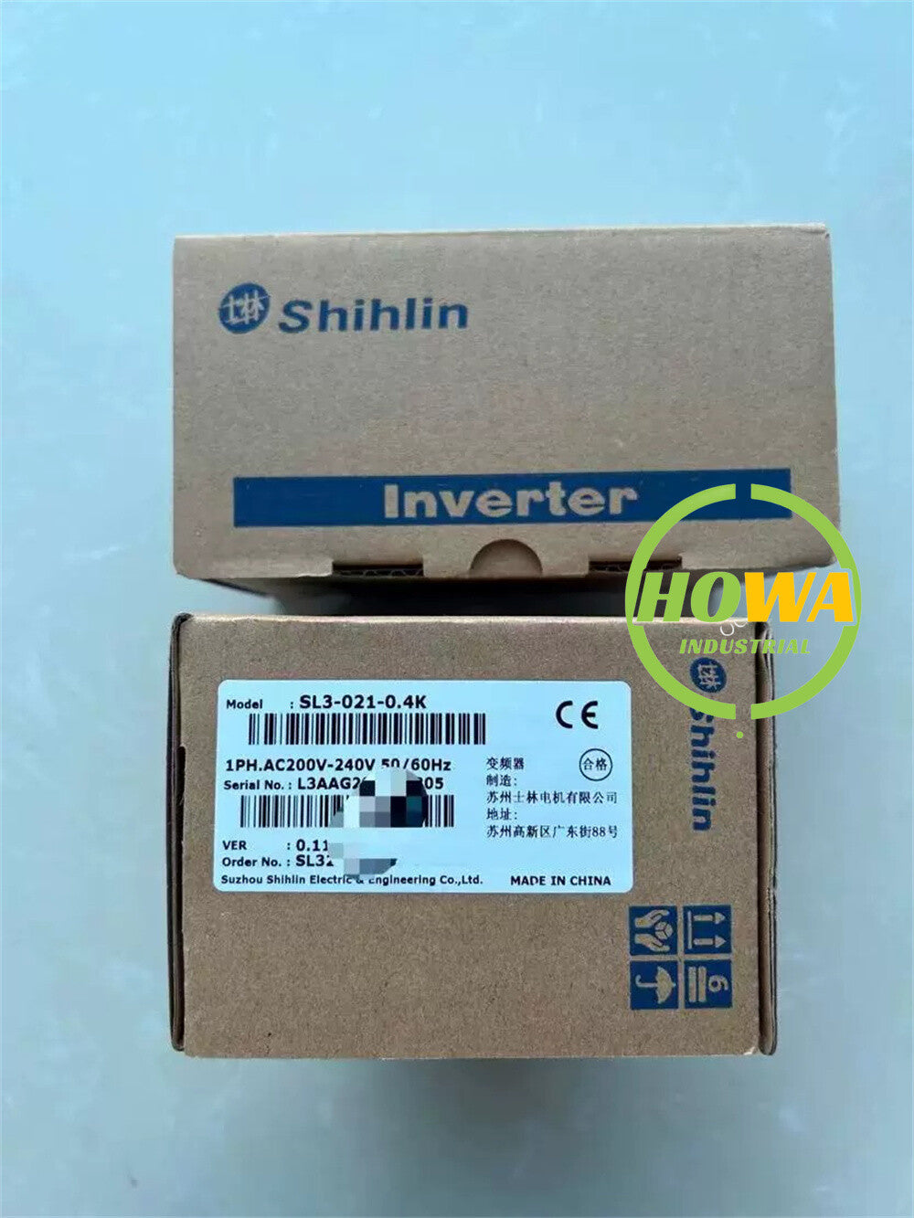 1/piece  Shihlin Frequency Converter SL3-021-0.4K 220V 400W Inverter