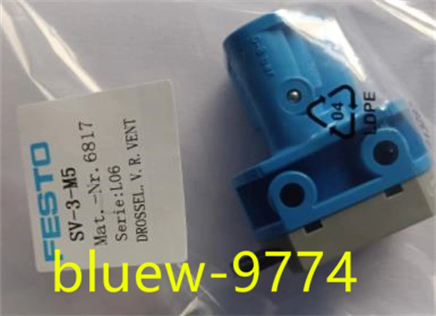 1PCS  FESTO Basic valve SV-3-M5 6817 #P