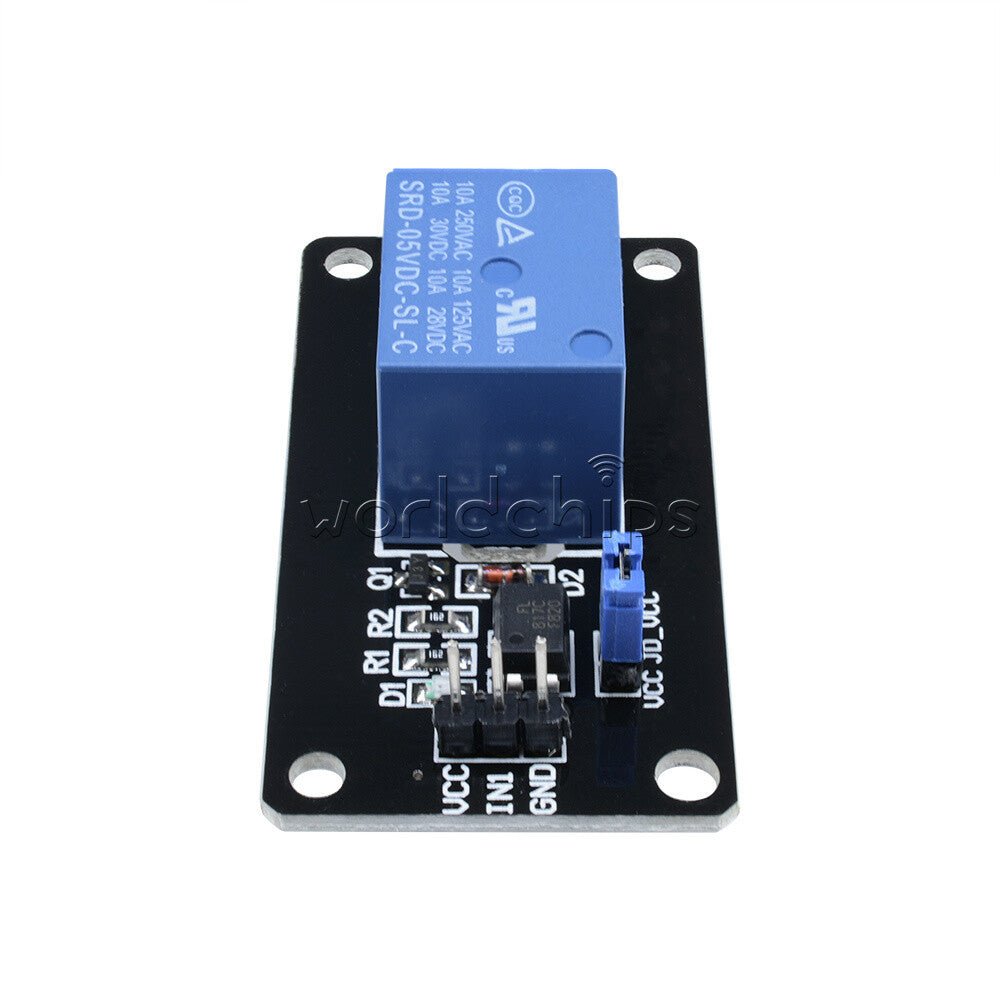 10PCS One 1 Channel Isolated Relay Module 5V With Optocoupler For Arduino