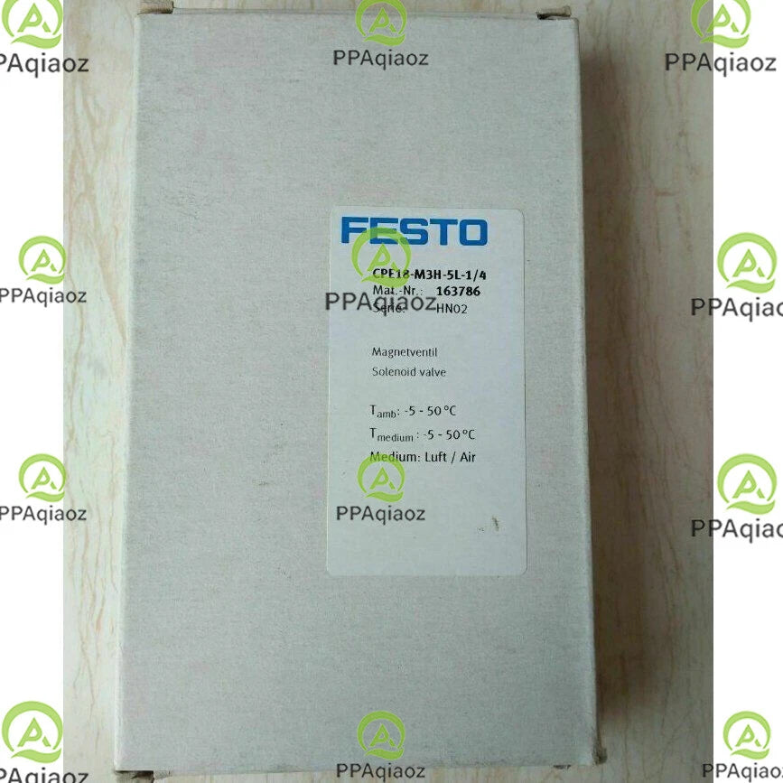 1PC  Festo CPE18-M3H-5L-1/4 163786 Solenoid Valve Free Shipping