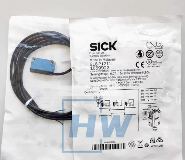 1PC  Diffuse Reflection Sensor GL6-P1111 GL6-P1112 GL6-P1212 GL6-P1211
