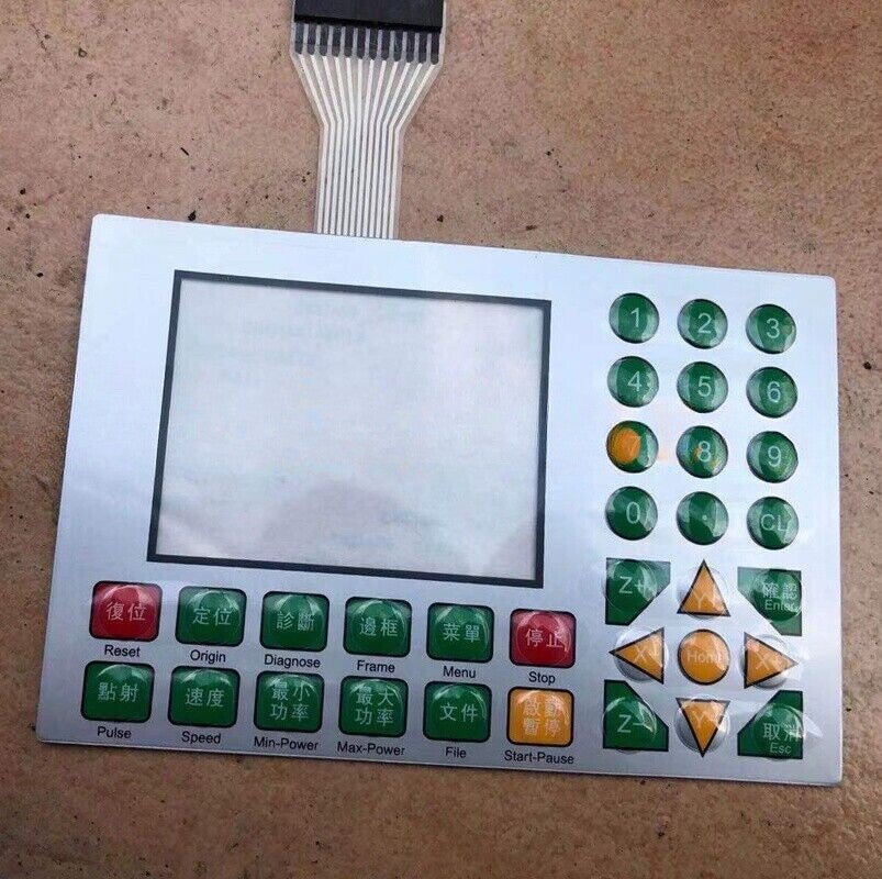 Membrane Keypad FIT FOR Ruida Laser Controller 6342G Protective Film