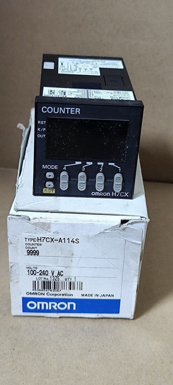Japan  Omron Counter H7CN-A114S H7CNA114S 100-240VAC  free ship