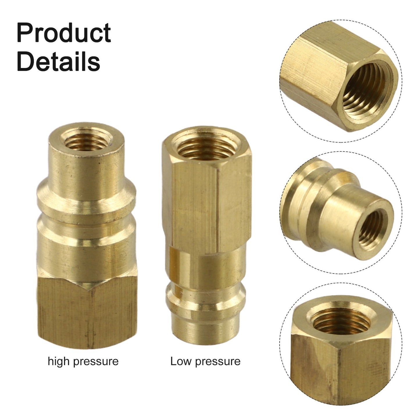 Efficient Cooling Adapter for R1234 Automotive Air Conditioning Conversion