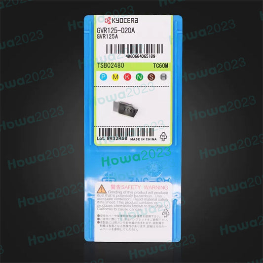 10pieces/Box Kyocera GVR125-020A TC60M Groove Blade Carbide Inserts