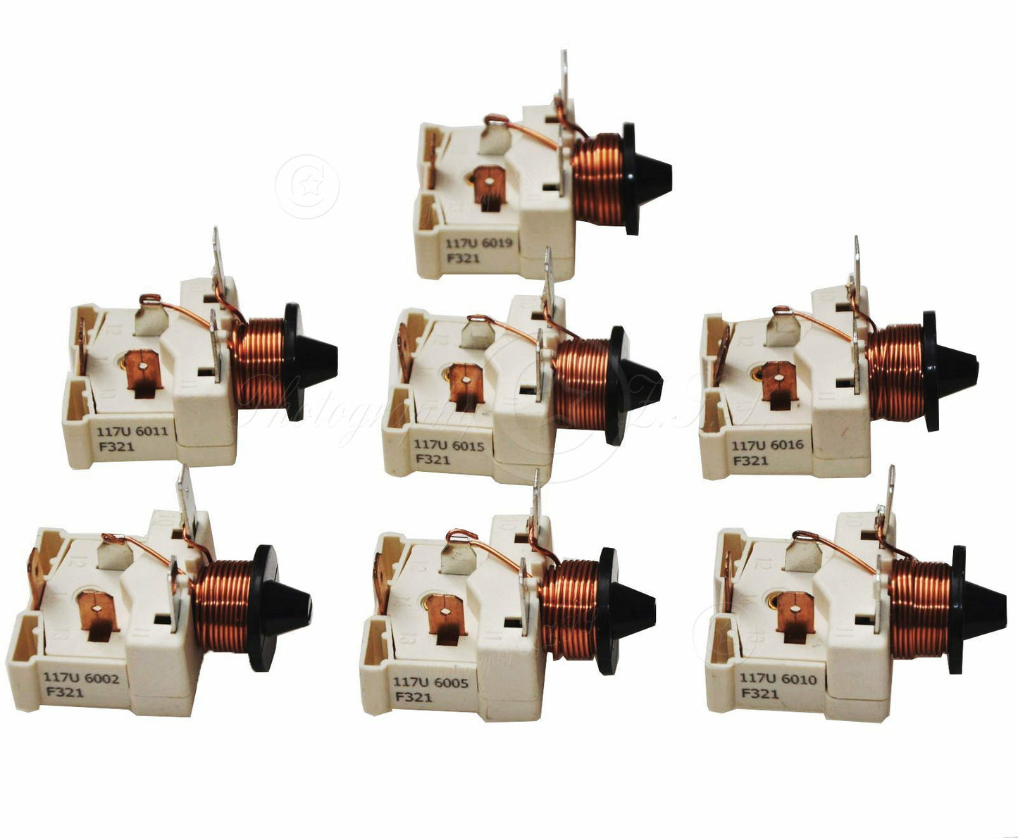 Refrigerator Freezer Coil Start Relay For Danfoss SECOP Fridge Repair -117U6019