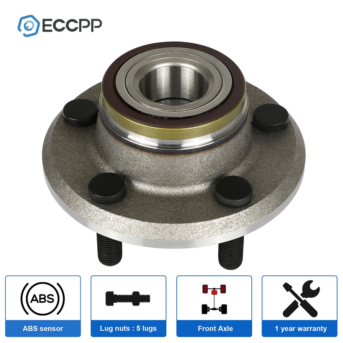 1Pcs Wheel Hub Bearing Front RWD For Dodge Charger Chrysler 300 2006-2010 2011