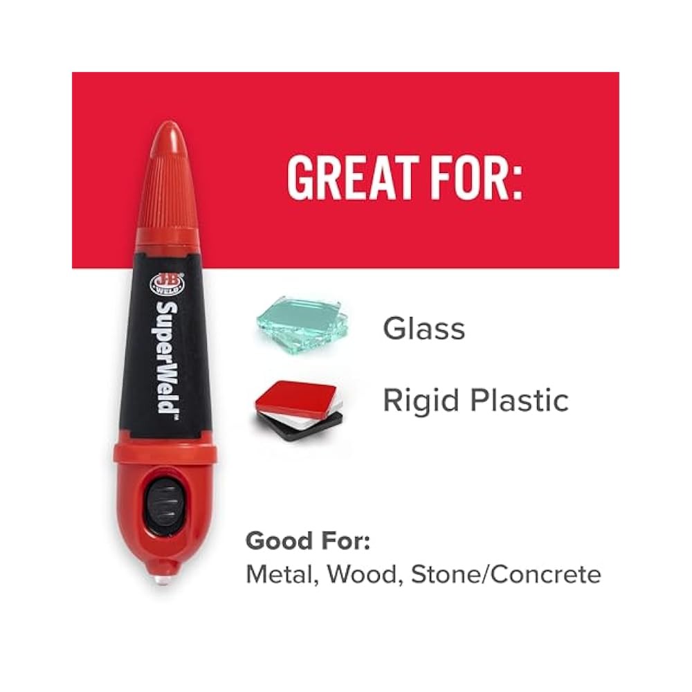 Light-Activated Superglue, Clear, 5g, 2-Pack, Fast Curing for Instant Bonds