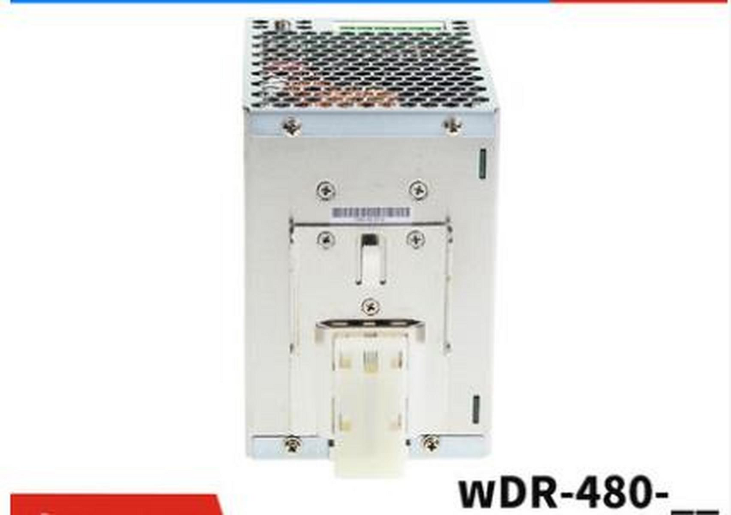 1pcs MEAN WELL WDR-480-24 Rail Power Industrial Control PFC 24V 20A 480W