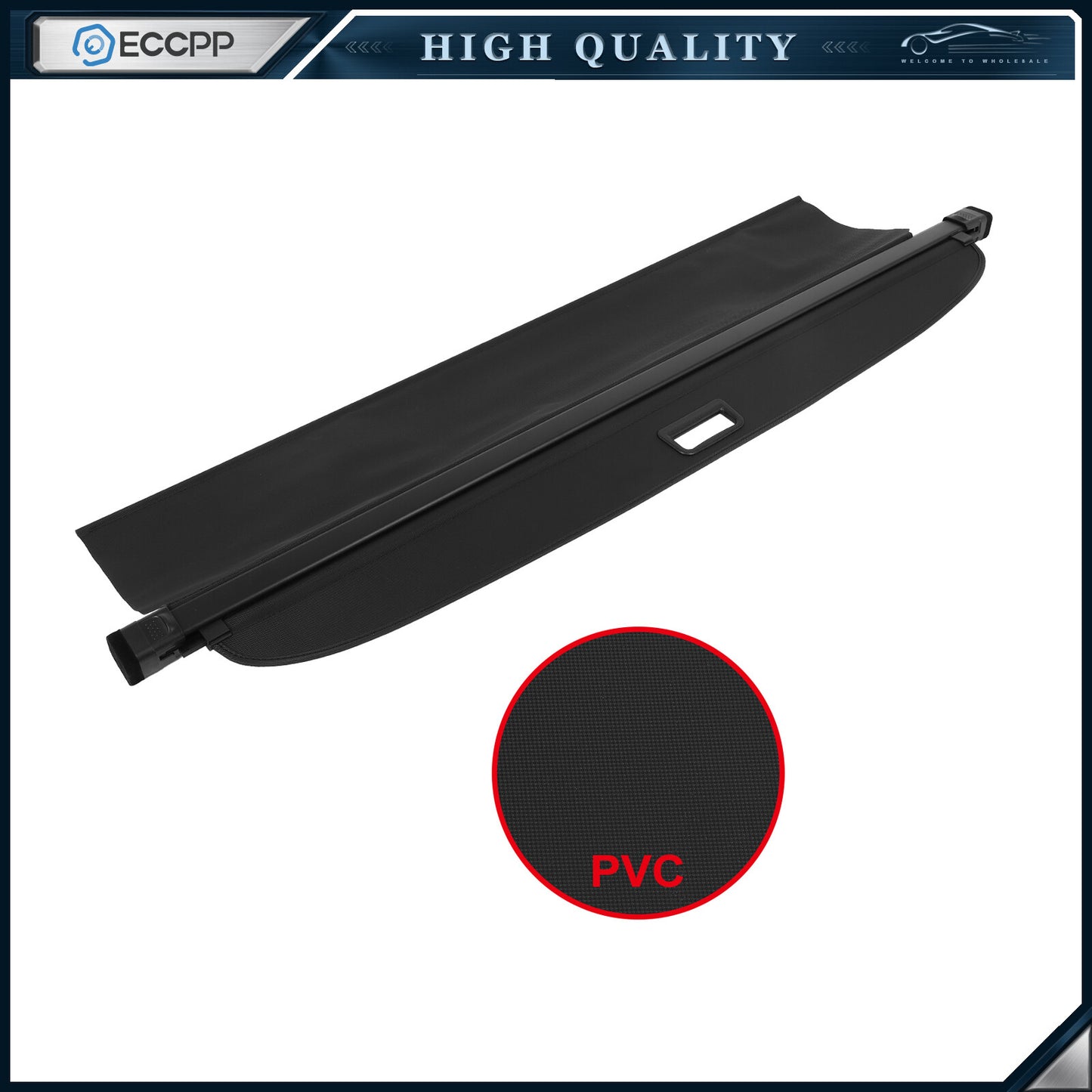 ECCPP Retractable Rear Cargo Cover Shield Shade For Toyota 4Runner 2003-2009
