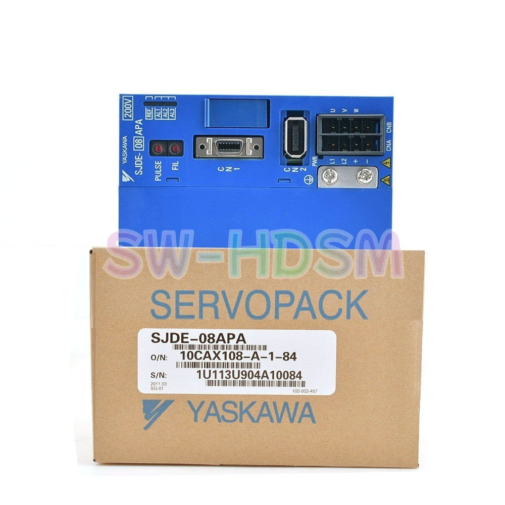 1PCS   YASKAWA SJDE-08APA Servo Drive Freight Free