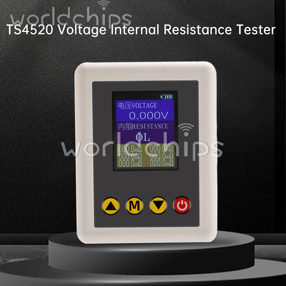 TS4520 Voltage Internal Resistance Tester Digital Car Battery Capacitor Tester