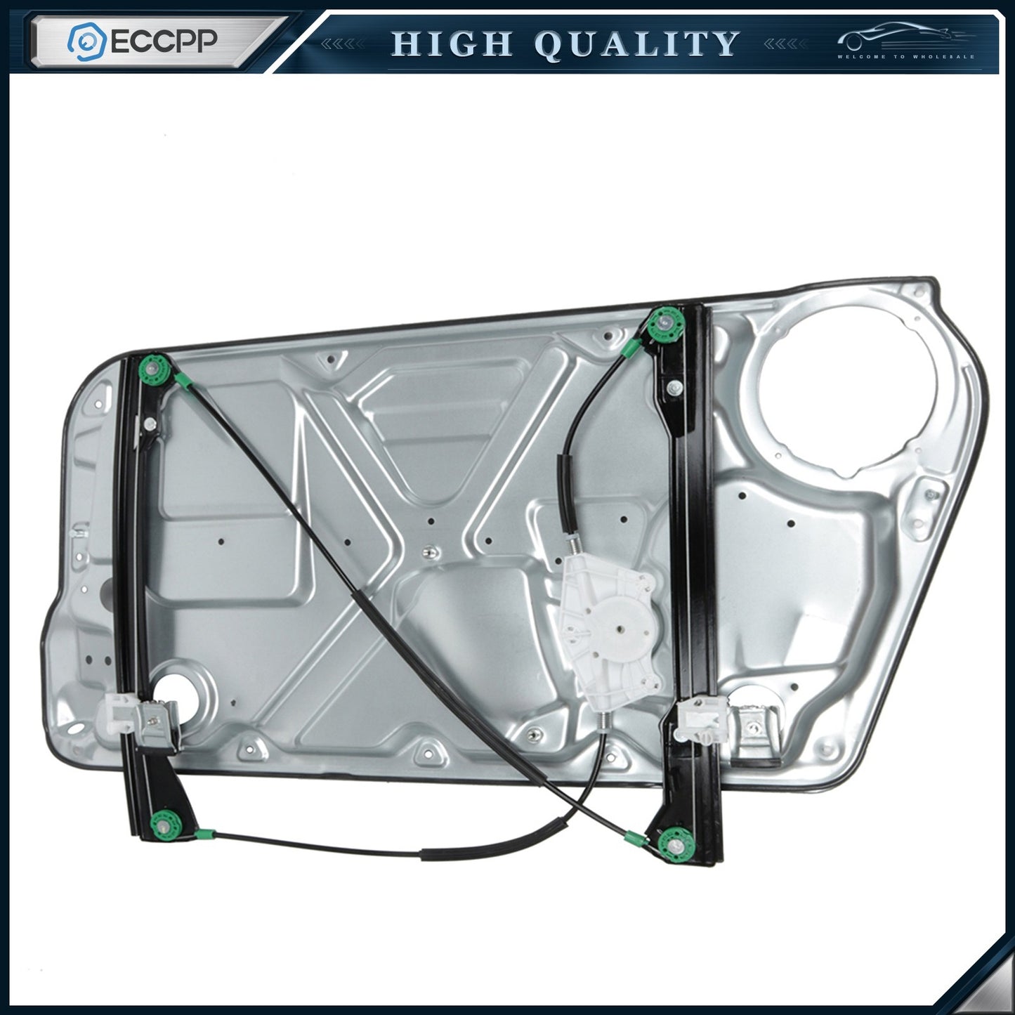For 2003-2010 VW Beetle Front Left Power Window Regulator Without Motor