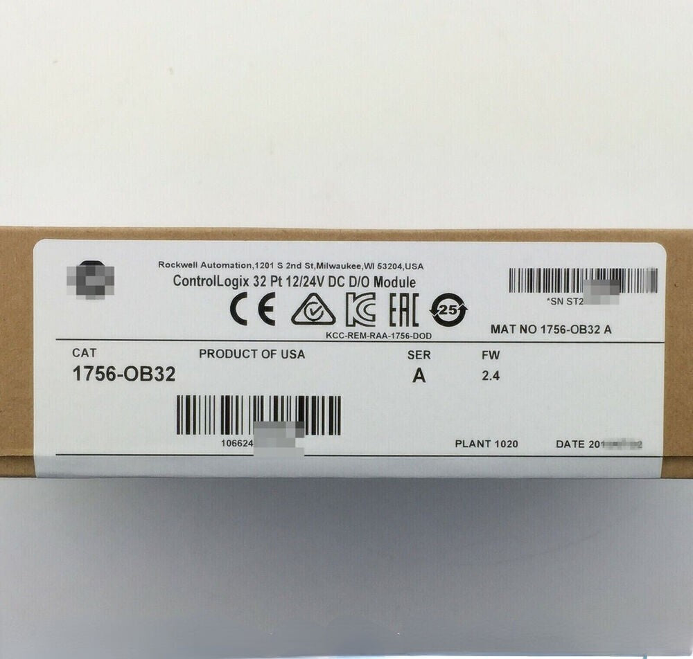 Factory Sealed A_B 1756-OB32 SER A ControlLogix 32 Point D/O Module 1756OB32