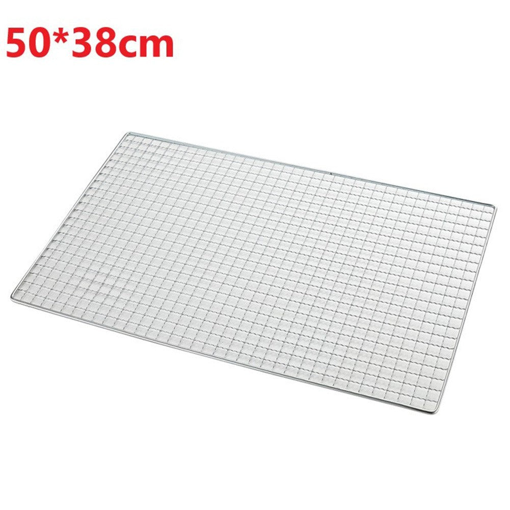 BBQ Mesh Grate Mesh Net For Japanese Korean Grill Grate Mesh Net Stainless Steel