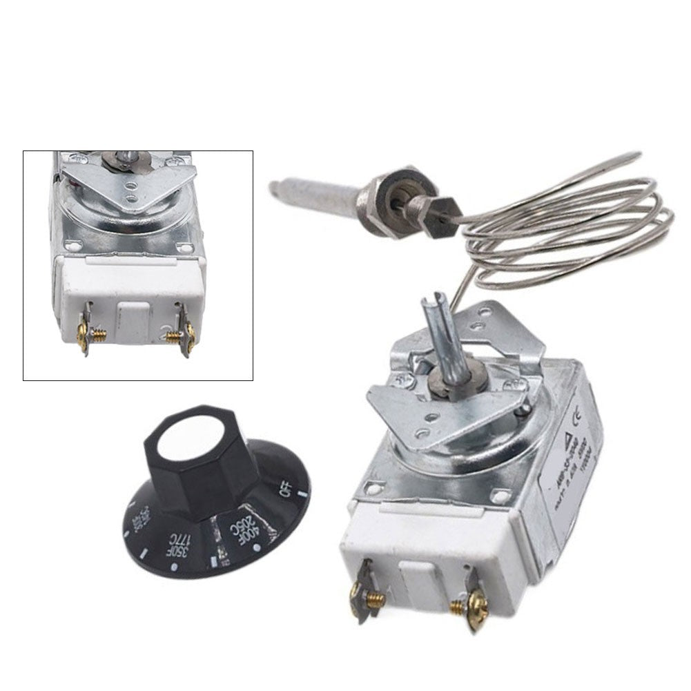 For Robertshaw Compatible Gas Fryer High Limit Switch 38 Inch 14 Inch NPT Model