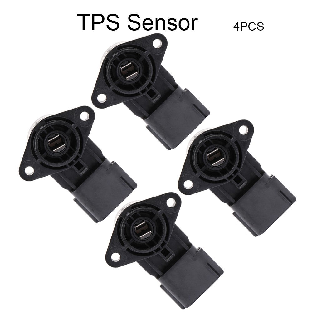 ECCPP 4 Set  Throttle Position Sensor For Ford Mustang 4.0L 4.6L 2007-2009