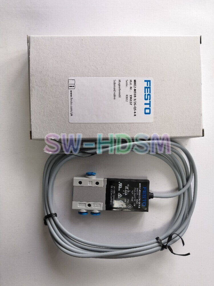 1PCS  For FESTO Solenoid valve MHE2-MS1H-3/2G-QS-4-K19613 freight free