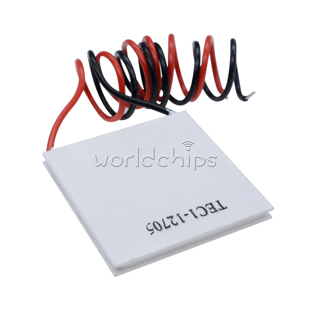 5pcs TEC1-12705 Heatsink Thermoelectric Cooler Cooling Peltier Plate Module top