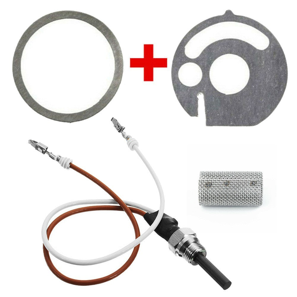 For Eberspacher Hydronic D5WS,D5WSC 12V Glow Plug+Gaskets+Glowplug Screen-Kit
