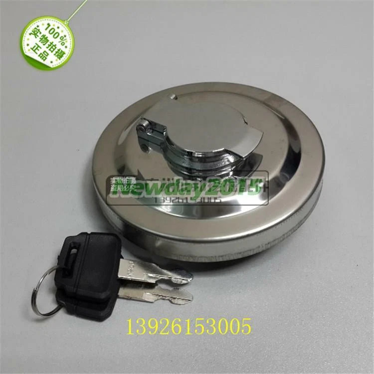 Fuel Tank Cap Fit With Key For Kobelco Sk200-8 Sk250-8 Excavator
