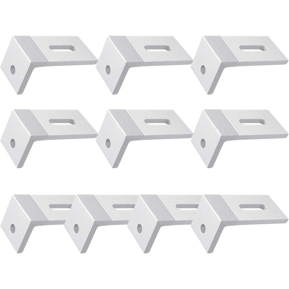 90 Degree Solar Panel Mounting L Bracket For RV Boat Off Grid Roof Practical