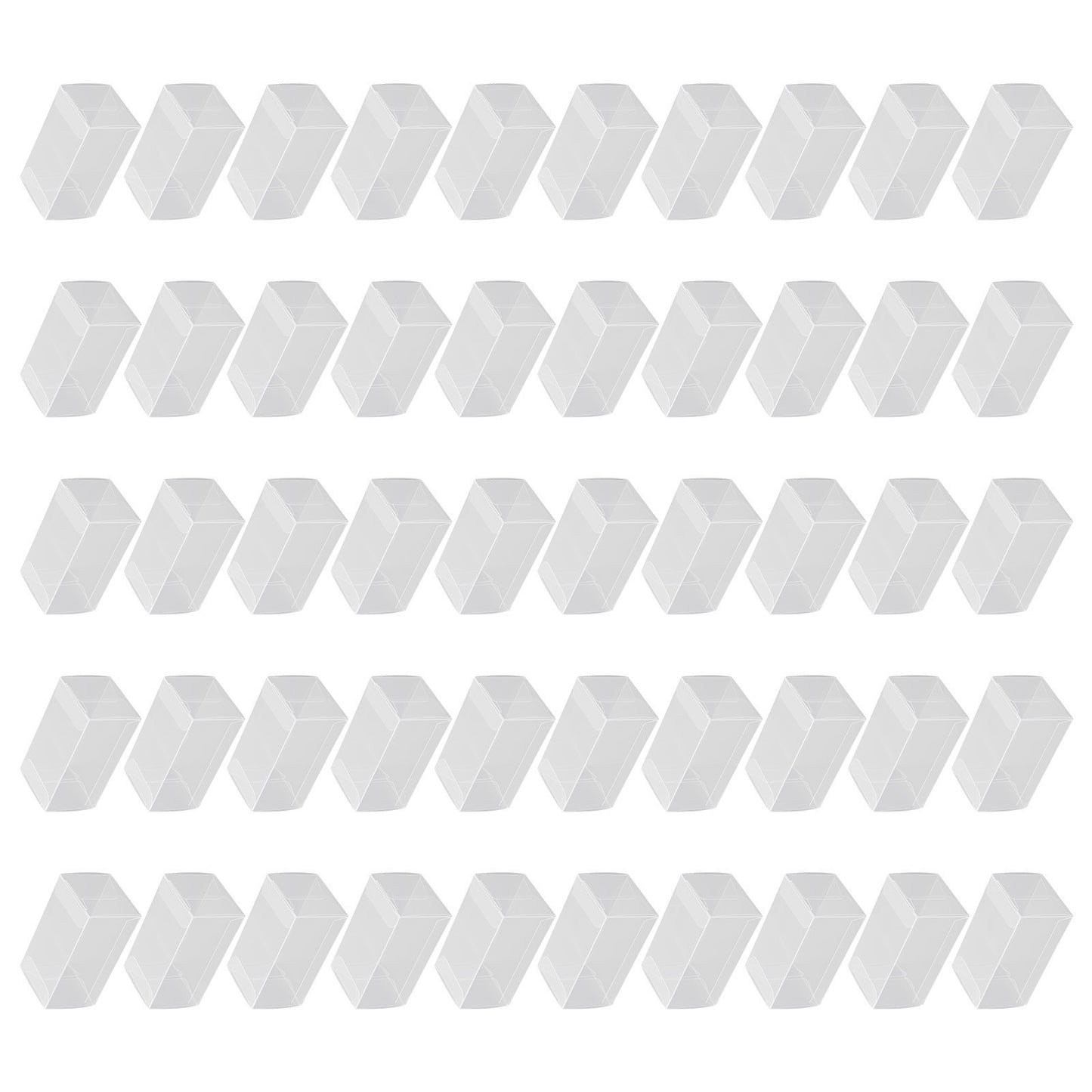 20pcs/25pcs/50pcs 1:64 Toys Car PVC Protector Box Case Display Box 41x43x82mm G1